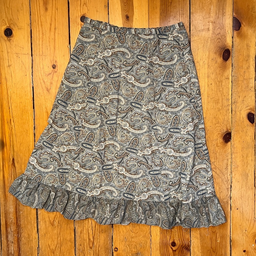 GAP Paisley Skirt Size 0